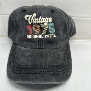 50th Birthday 1975 Ball Cap Hat 50 Year Old